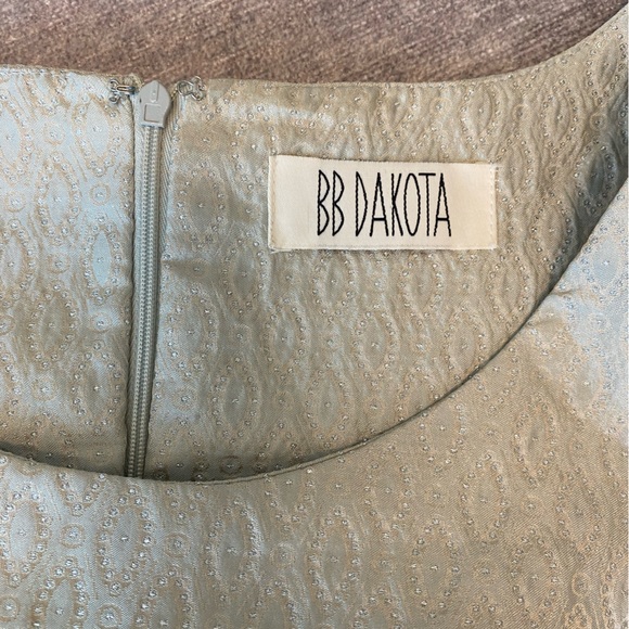 Y2K 2000s SAGE GREEN EMPIRE DROP WAIST MINI DRESS WITH SCOOP NECKLINE - Picture 8 of 15